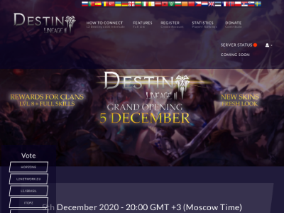 Сервер L2-destiny.com
